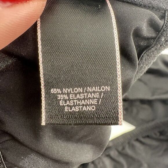 Victorias Secret Very Sexy Strapless Bandeau Bra Black Satin Wireless Size Large - Picture 9 of 9